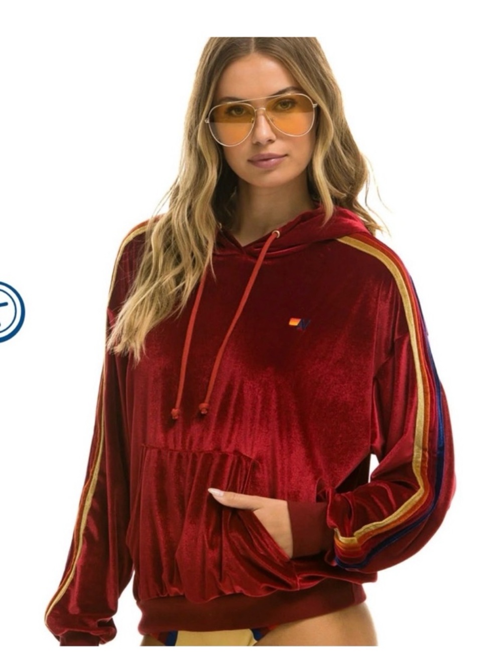Aviator Nation-Velvet matching set- Medium